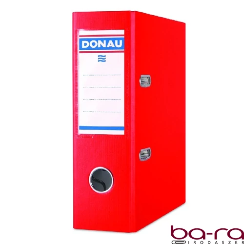 Iratrendező DONAU Master A/5 75 mm PP/karton piros