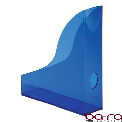 Irattartó papucs DURABLE Basic A/4 73 mm átlátszó kék