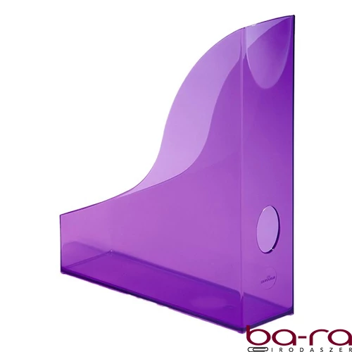 Irattartó papucs DURABLE Basic A/4 73 mm átlátszó lila