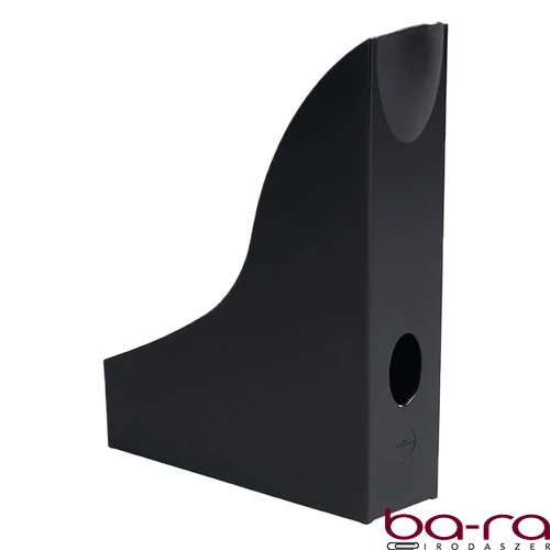 Irattartó papucs DURABLE Basic A/4 73 mm átlátszó fekete