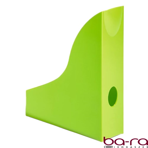 Irattartó papucs DURABLE Basic A/4 73 mm átlátszó zöld