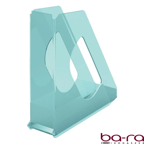 Irattartó papucs ESSELTE Colour Breeze 68mm műanyag áttetsző kék