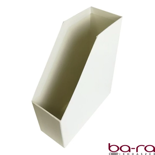 Irattartó papucs FORTUNA Elegant 90 mm karton fóliás fehér