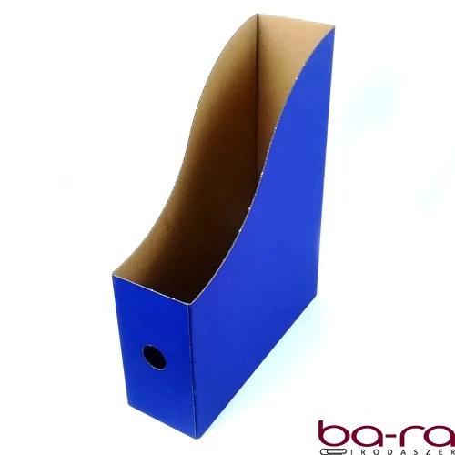 Irattartó papucs FORTUNA 80 mm karton összehajtható kék