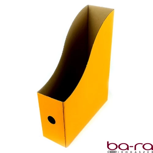 Irattartó papucs FORTUNA 80 mm karton összehajtható narancs