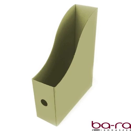 Irattartó papucs FORTUNA 80 mm karton összehajtható natúr