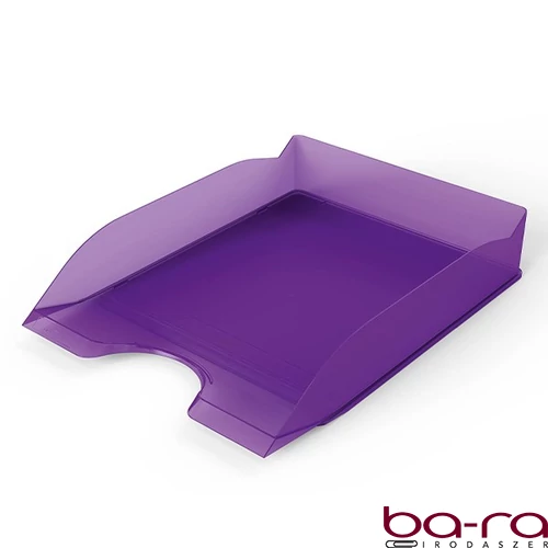 Irattartó tálca DURABLE Basic A/4 átlátszó lila