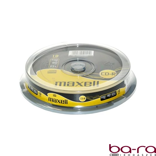Írható CD MAXELL 700MB 10 darabos