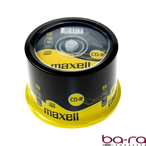 Írható CD MAXELL 700MB 50 darabos