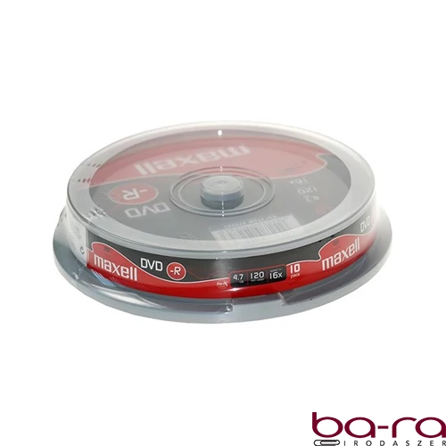 Írható DVD-R MAXELL 4,7GB 10 darabos