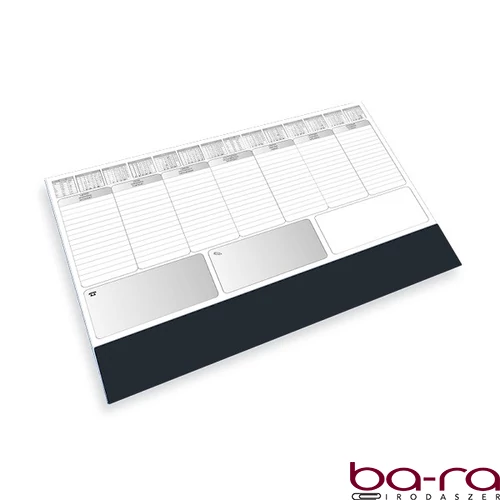 Íróalj ALISCA 576x406mm bordó bianco