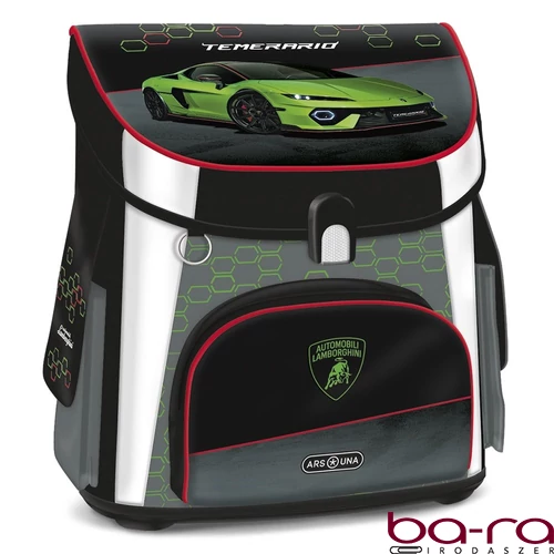 Iskolatáska ARS UNA kompakt easy ergonómikus mágneszáras Lamborghini 5522