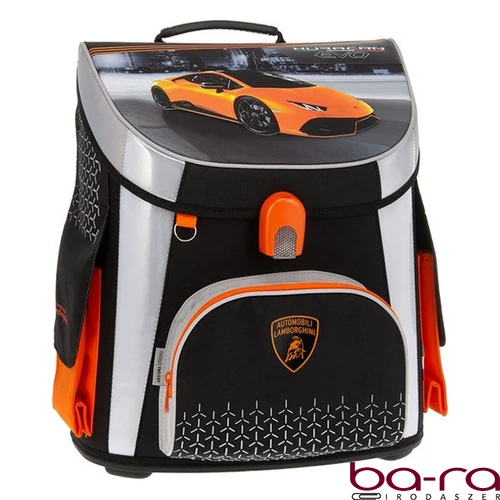 Iskolatáska ARS UNA kompakt easy ergonómikus mágneszáras Lamborghini narancssárga
