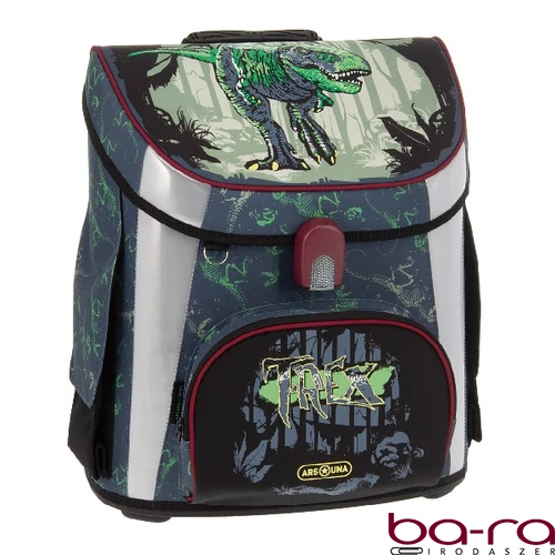 Iskolatáska ARS UNA kompakt easy ergonómikus mágneszáras T-Rex
