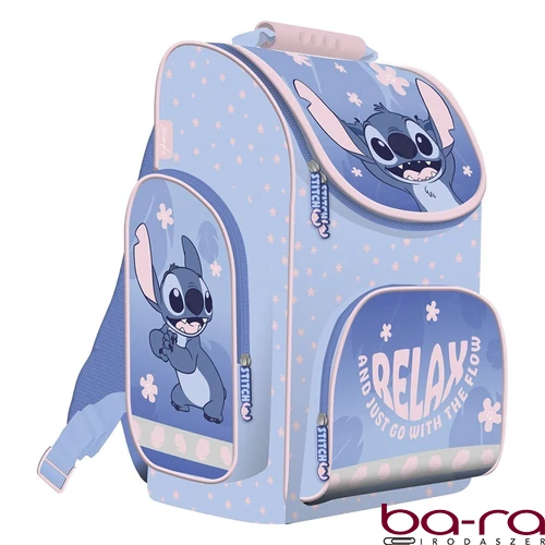 Iskolatáska Lilo és Stitch kompakt kék