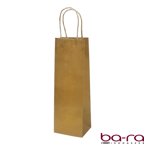 Italtasak CREATIVE Classic Simple 13x36x10 cm kraft egyszínű arany sodort füles