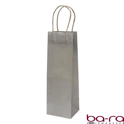 Italtasak CREATIVE Classic Simple 13x36x10 cm kraft egyszínű ezüst sodort füles