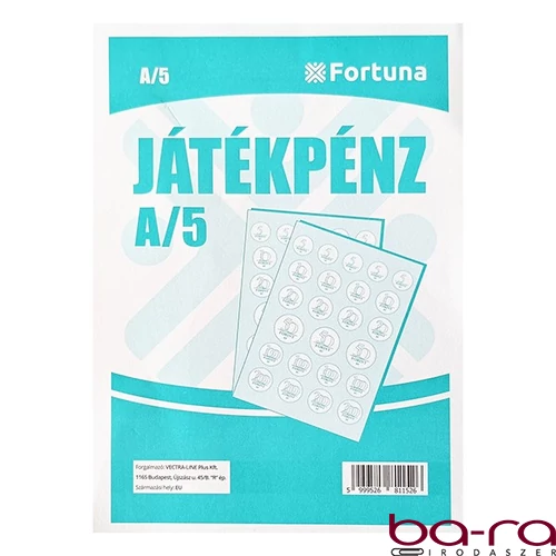 Játékpénz FORTUNA