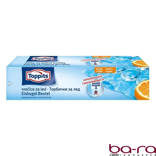 Jégkocka készítő tasak TOPPITS 10 darabos