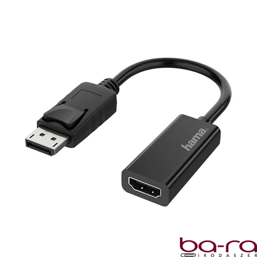 Kábel elosztó HAMA Display port/HDMI