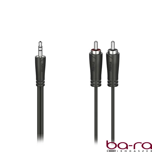 Kábel elosztó HAMA Jack 3,5mm/2RCA 3m