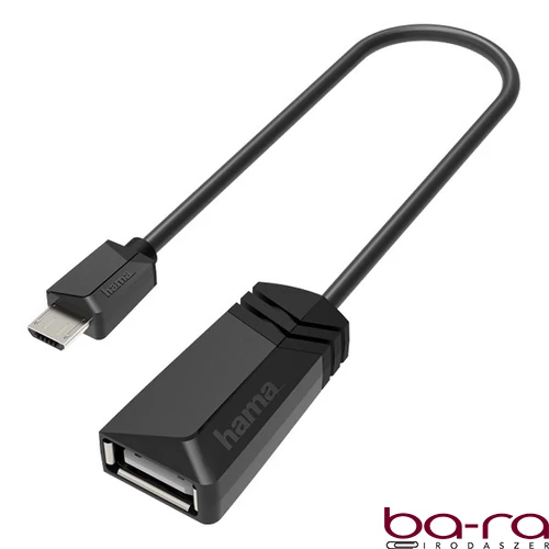 Kábel elosztó HAMA Micro USB/USB 2.0