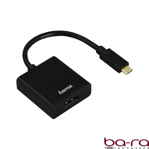 Kábel elosztó HAMA Type-C/Display port