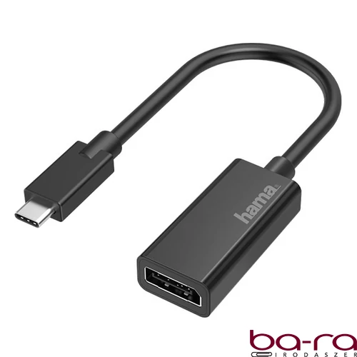 Kábel elosztó HAMA USB Type-C/Displayport