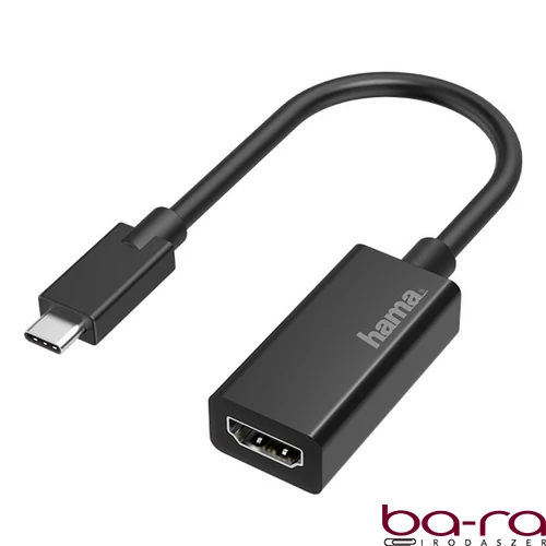 Kábel elosztó HAMA USB Type-C/HDMI