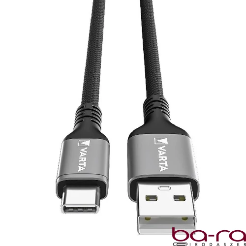 Kábel töltő és szinkronizáló VARTA USB-A - USB-C