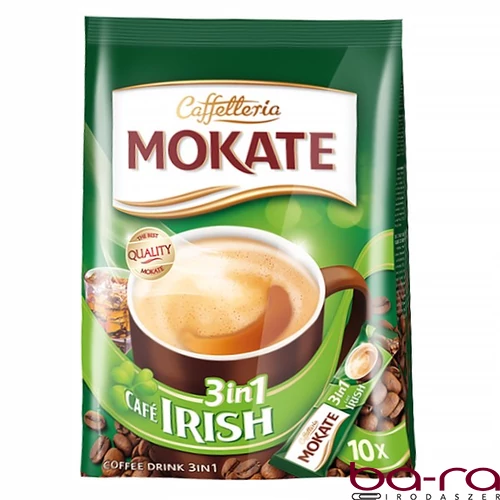 Kávé instant MOKATE 3in1 Irish 24x17 g