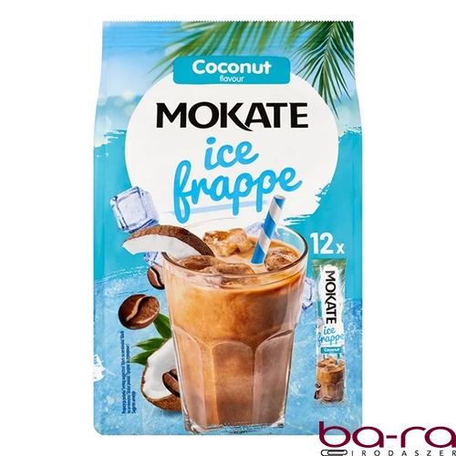 Kávé instant MOKATE Ice frappe kókusz 10+2x12,5 g