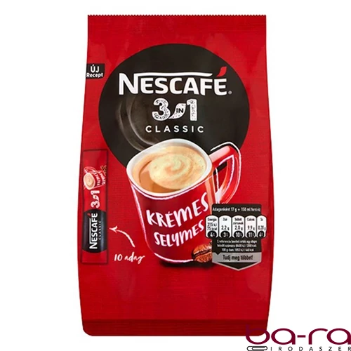 Kávé instant NESCAFE 3in1 Classic 10x16,5 g