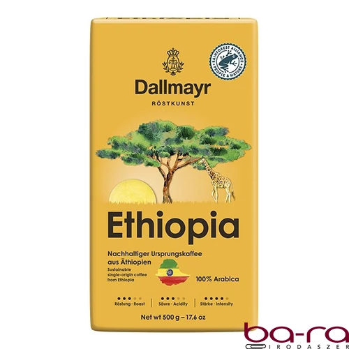 Kávé őrölt DALLMAYR Ethiopia 100% arabica 500 g