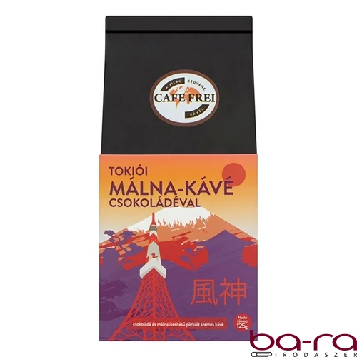 Kávé szemes CAFE FREI Tokiói Csoki-Málna 125 g