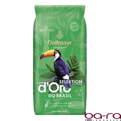 Kávé szemes DALLMAYR Crema d`Oro Selektion 2024 Brasil 1000 g