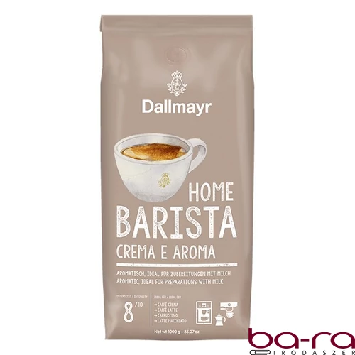 Kávé szemes DALLMAYR Home Barista Caffé Crema E aroma 1000 g
