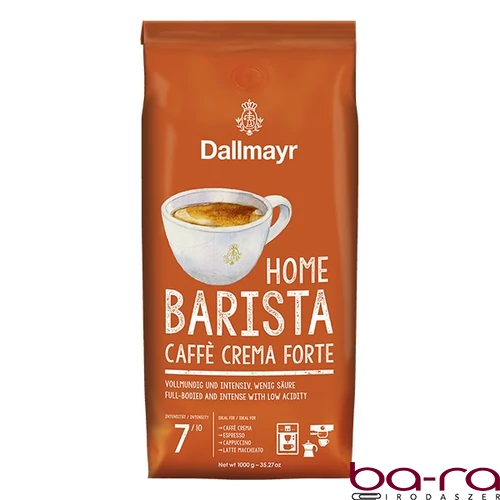 Kávé szemes DALLMAYR Home Barista Caffé Crema Forte 1000 g