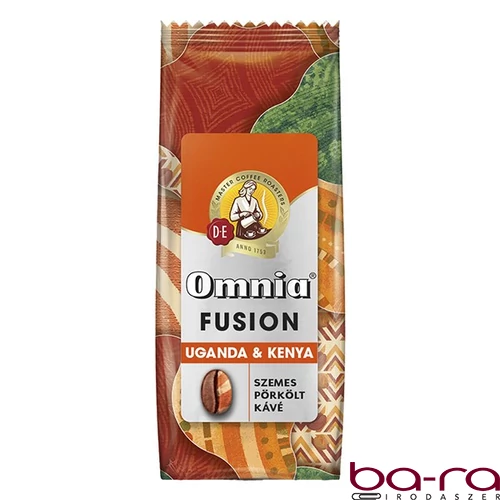 Kávé szemes DOUWE EGBERTS Omnia Fusion Uganda & Kenya 900 g