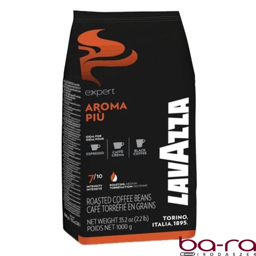 Kávé szemes LAVAZZA Aroma PIÚ 1 kg