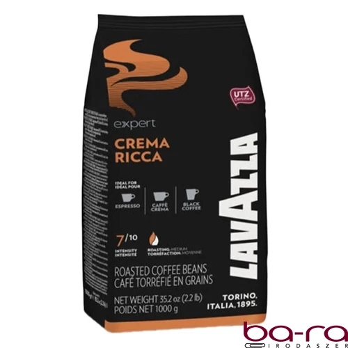 Kávé szemes LAVAZZA Crema Ricca 1 kg
