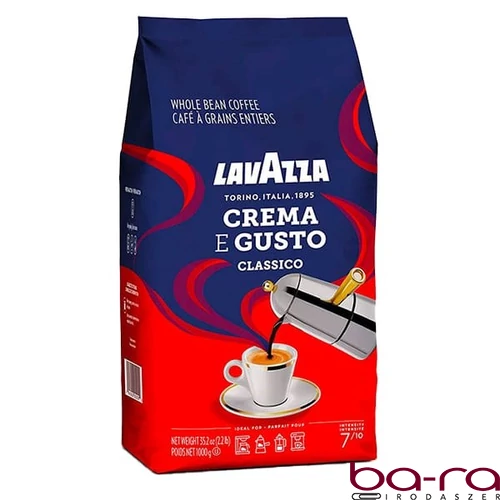 Kávé szemes LAVAZZA Crema e Gusto 1 kg