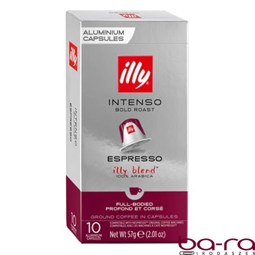 Kávékapszula ILLY Nespresso Espresso Intenso 10 kapszula/doboz