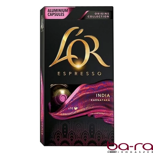 Kávékapszula L`OR Nespresso India 10 kapszula/doboz