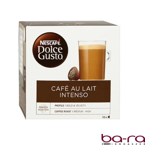 Kávékapszula NESCAFE Dolce Gusto Café au Lait Intenso 16 kapszula/doboz