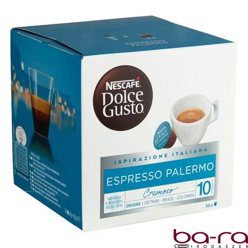Kávékapszula NESCAFÉ Dolce Gusto Espresso Palermo 16 kapszula/doboz