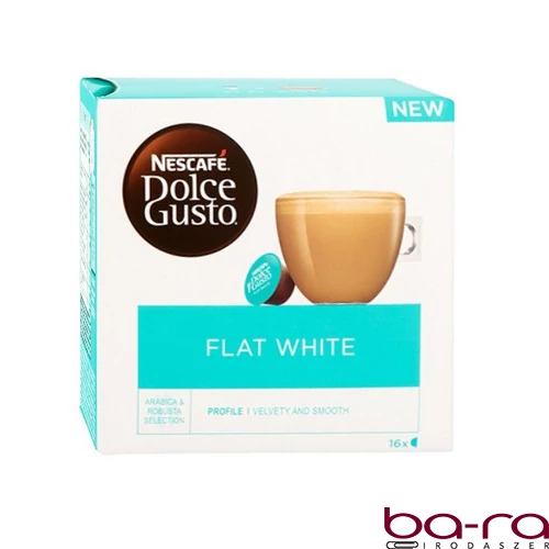 Kávékapszula NESCAFE Dolce Gusto Flat white 16 kapszula/doboz