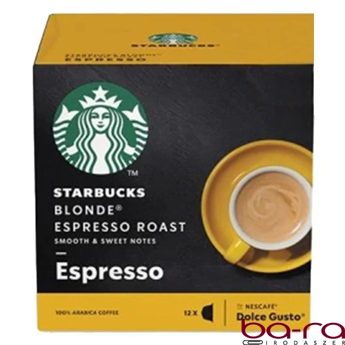 Kávékapszula STARBUCKS by Nescafé Dolce Gusto Espresso Blonde Roast 12 kapszula/doboz