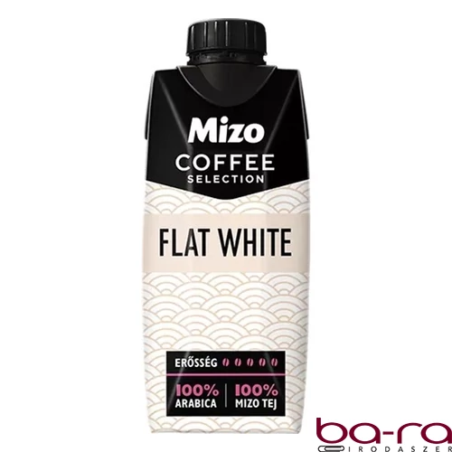 Kávés tej MIZO Coffe Selection Flat White UHT 0,25L