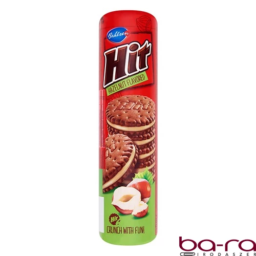 Keksz BAHLSEN HIT mogyorós 220 g